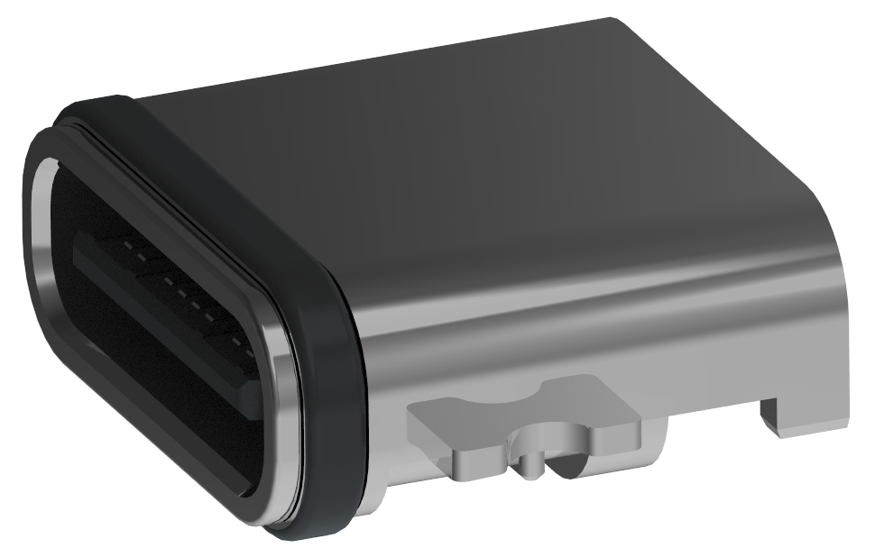 XB-USB 3.1 TYPE-C -X 24 PIN防水 沉板1.0 前贴后插